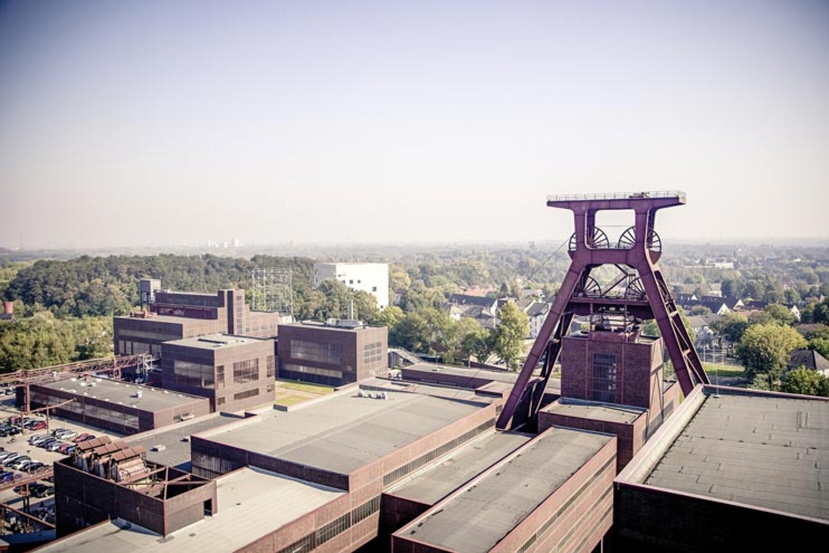 Digital Campus Zollverein Überblick über das Gelände des Zollvereins