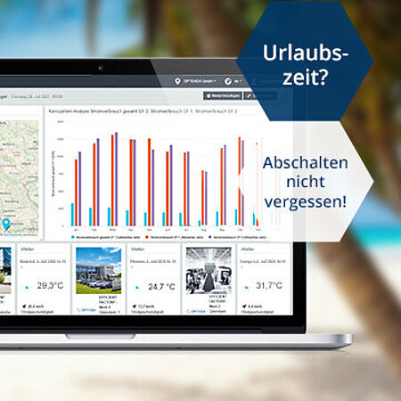 Energie sparen während Betriebsferien mithilfe von Energiemonitoring